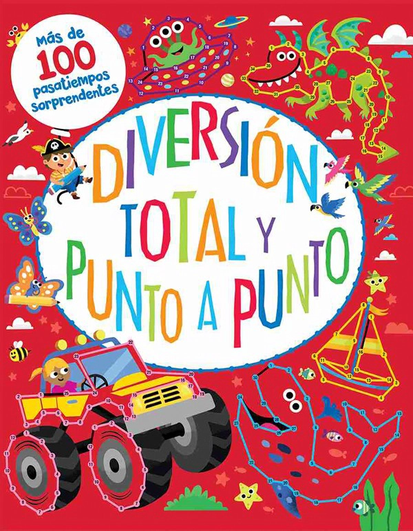 LIBRO 100 PASATIEMPOS - DIVERSION TOTAL Y PUNTO A PUNTO - COTTAGE - 7