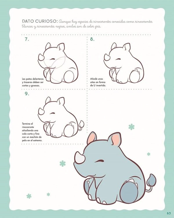 LIBRO DIBUJAR ANIMALES CHIBI. 75 ANIMALES ADORABLES - PHOEBE IM - 2