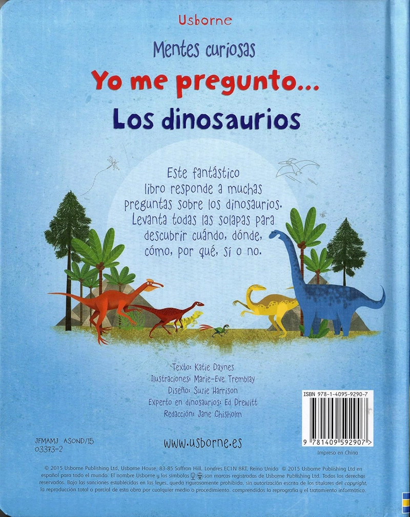MENTES CURIOSAS - YO ME PREGUNTO... LOS DINOSAURIOS - 3