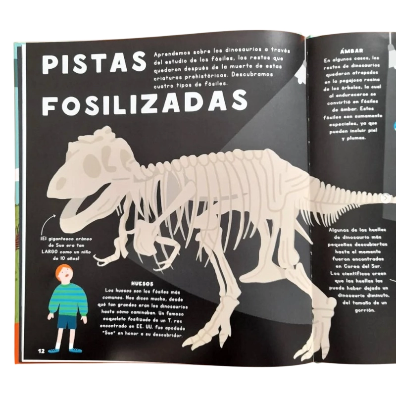 MI PRIMER LIBRO DE COMPARACIONES DE DINOSAURIOS - SARA HURST - 2