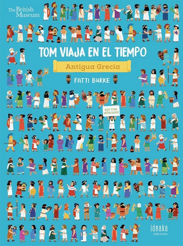 LIBRO TOM VIAJA EN EL TIEMPO - ANTIGUA GRECIA - FATTI BURKE - 1