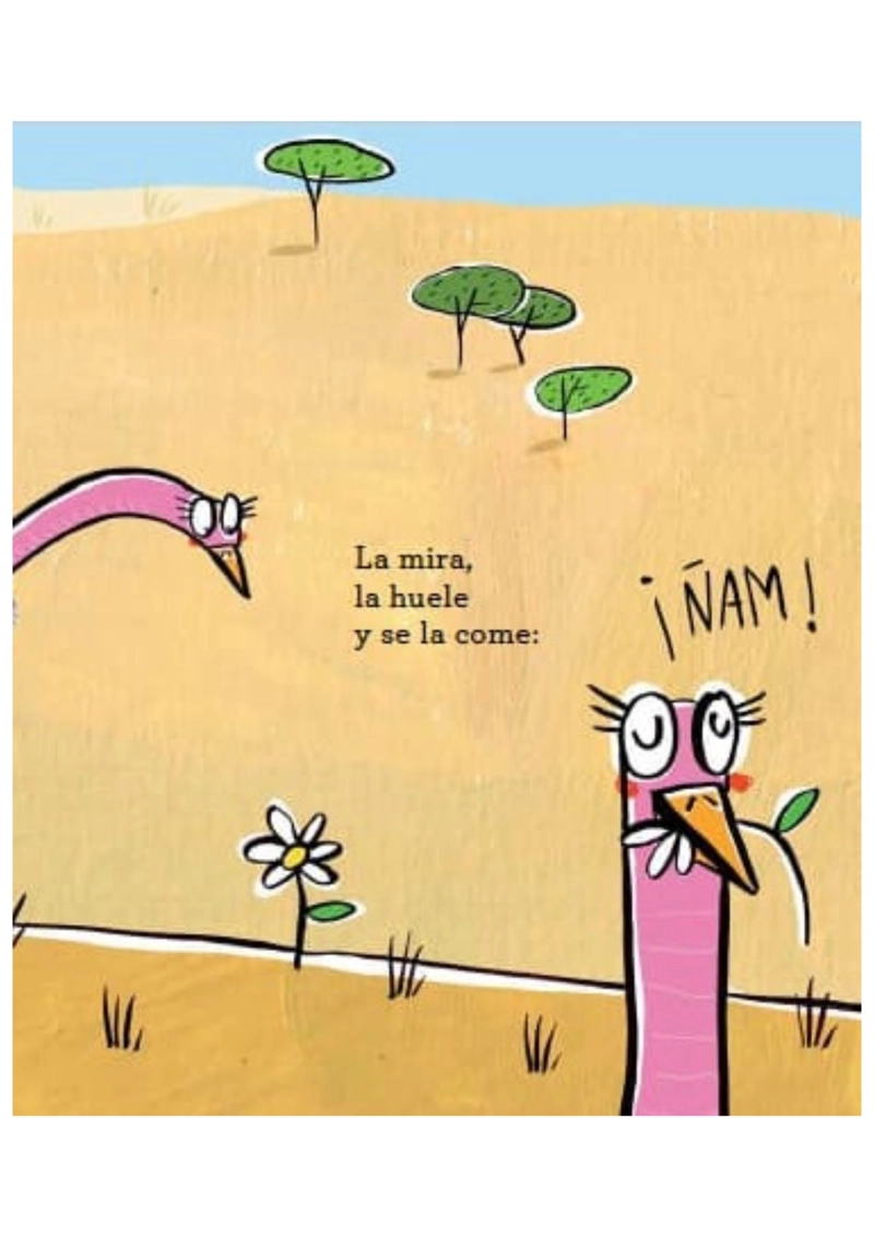 LIBRO UN AVESTRUZ CON MUCHA LUZ - JOSE CARLOS ANDRES - 2