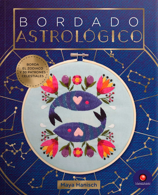 LIBRO BORDADO ASTROLOGICO - MAYA HANISCH - 1