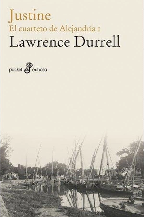 LIBRO JUSTINE. EL CUARTETO DE ALEJANDRIA I. BOLSILLO LAWRENCE DURRELL - 3