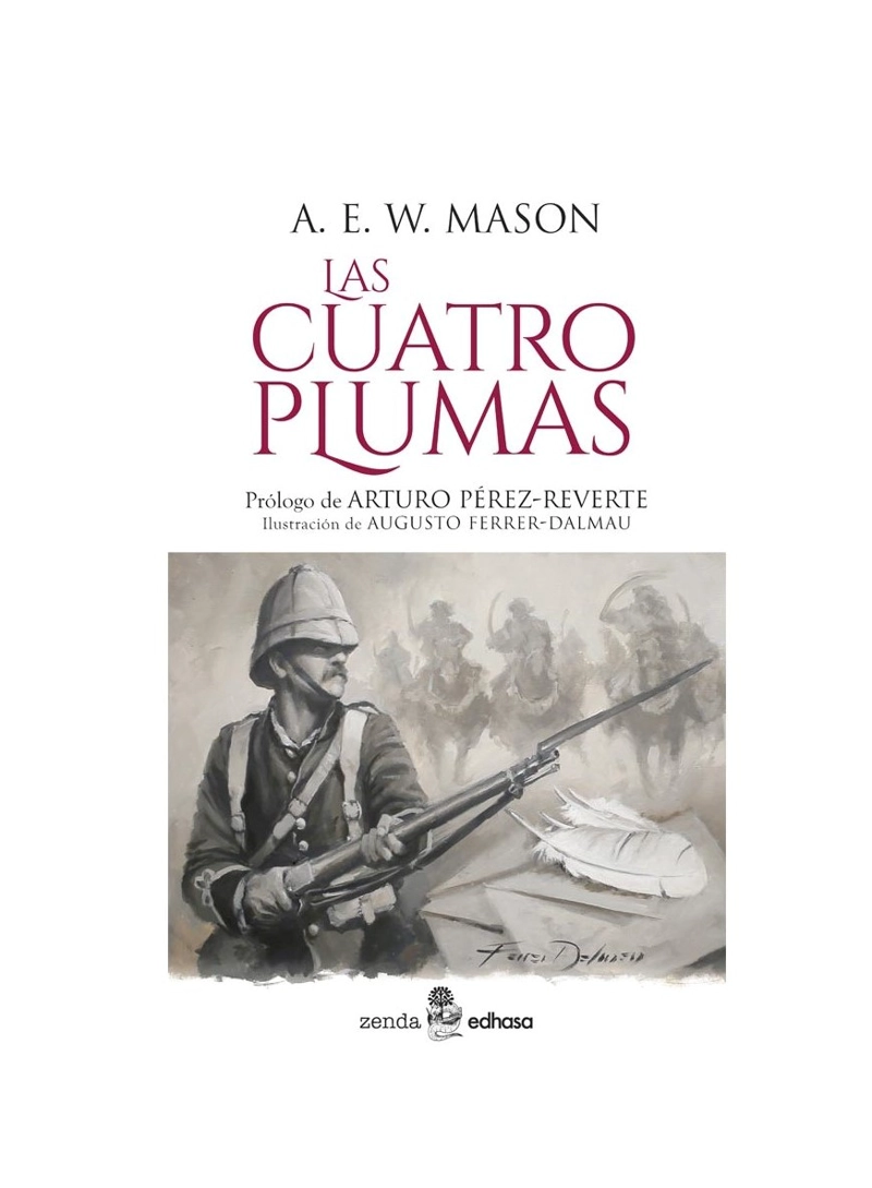 LIBRO CUATRO PLUMAS, LAS. BOLSILLO A. E. W. MASON - 1
