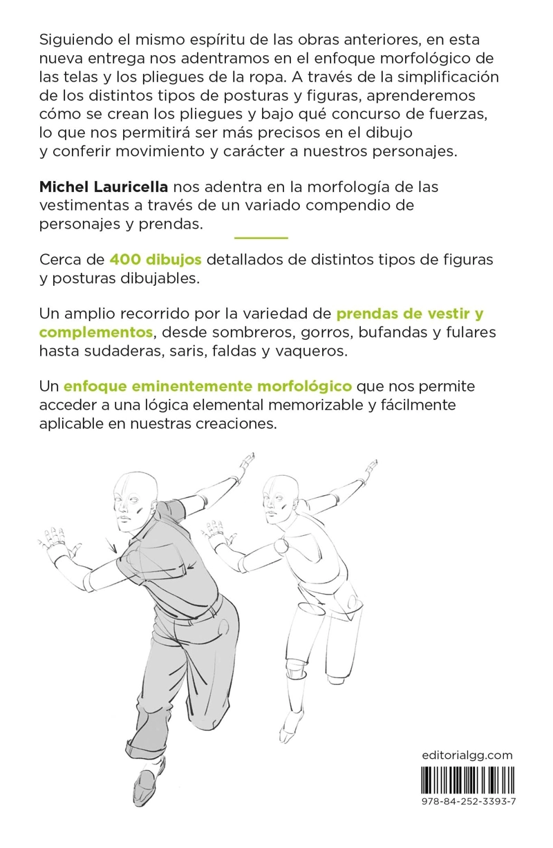 LIBRO ANATOMIA ARTISTICA 8. LOS PLIEGUES DE LA ROPA - LAURICELLA, MICHEL - 4