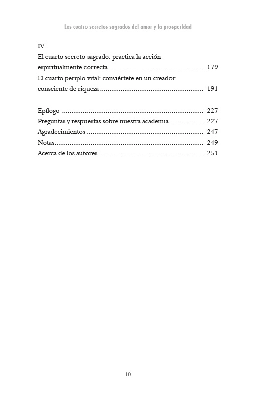 CUATRO SECRETOS SAGRADOS DEL AMOR Y DE LA PROSPERIDAD - 3