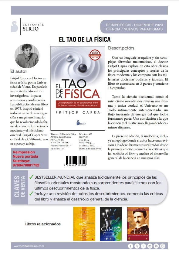 LIBRO EL TAO DE LA FISICA (NVA. ED.) - CAPRA FRITJOF - 3