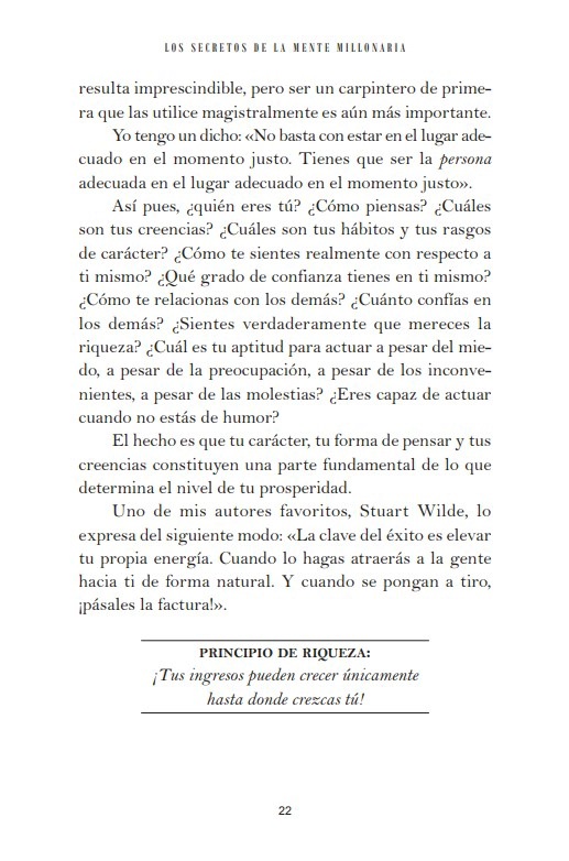 LOS SECRETOS DE LA MENTE MILLONARIA - 3