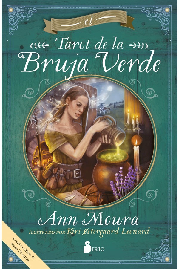 LIBRO TAROT DE LA BRUJA VERDE (ESTUCHE) - ANN MOURA - 5