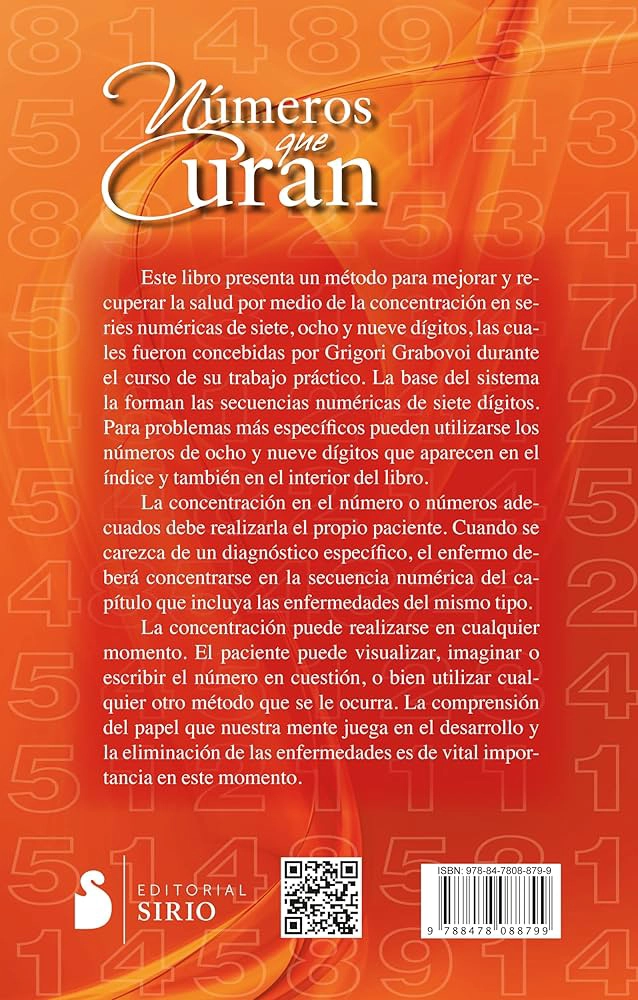 LIBRO NUMEROS QUE CURAN - GRIGORI GRABOVOI - 2