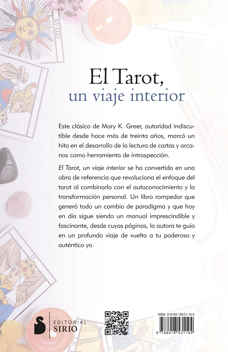 LIBRO EL TAROT, UN VIAJE INTERIOR - MARY K. GREER - 3