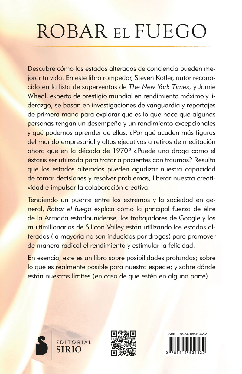 LIBRO R.OBAR EL FUEGO - KOTLER STEVEN - 5