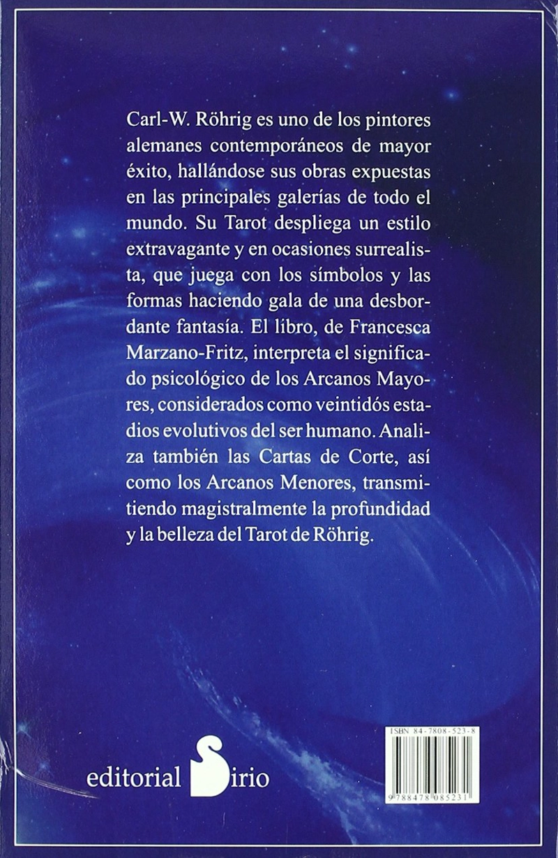 LIBRO EL TAROT DE ROHRIG (LIBRO+CARTAS) - FRANCESCA MARZANO FIRTZ - 3