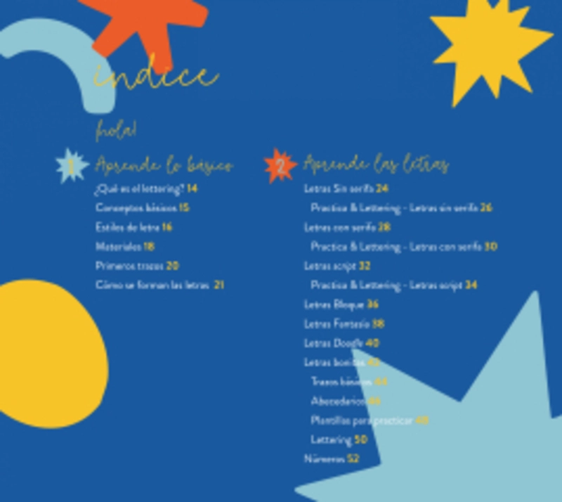 LIBRO MANUAL DE LETTERING PARA NIÑOS Y NIÑAS - CLUB DEL LETTERING - 2