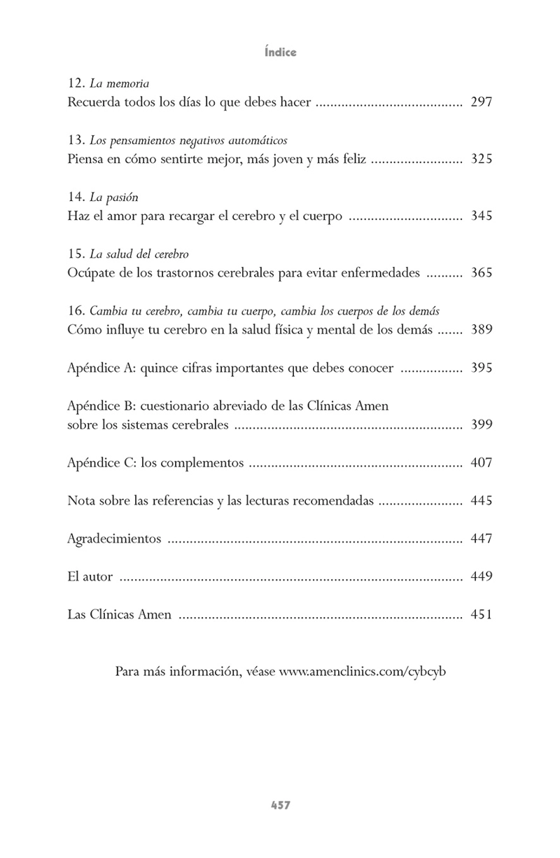 LIBRO CAMBIA TU CEREBRO CAMBIA TU CUERPO - DANIEL G. AMEN - 4