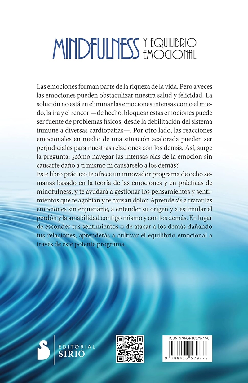 LIBRO MINDFULNESS Y EQUILIBRIO EMOCIONAL - MARGARET CULLEN - 2