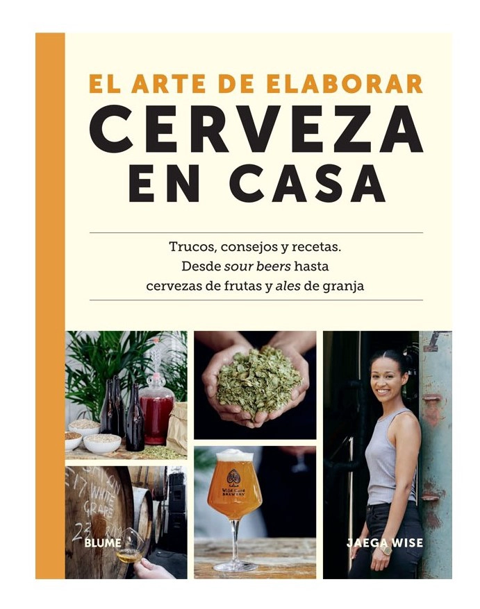 LIBRO EL ARTE DE ELABORAR CERVEZA EN CASA - JAEGA WISE - 1