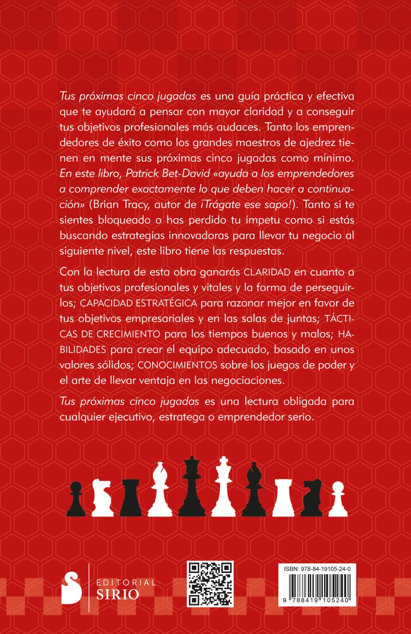 LIBRO TUS PROXIMAS CINCO JUGADAS - PATRICK BET-DAVID - 4