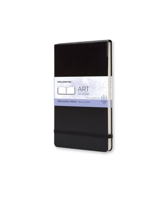 ÁLBUM MOLESKINE ART ACUARELA T. DURA LARGE NEGRO - 1