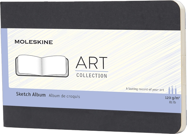 ART - ALBUM DIBUJO - T. BLANDA - POCKET - NEGRO - 4