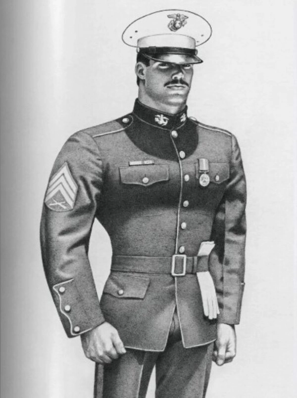 PO - TOM OF FINLAND. MILITARY MEN - INT - 4