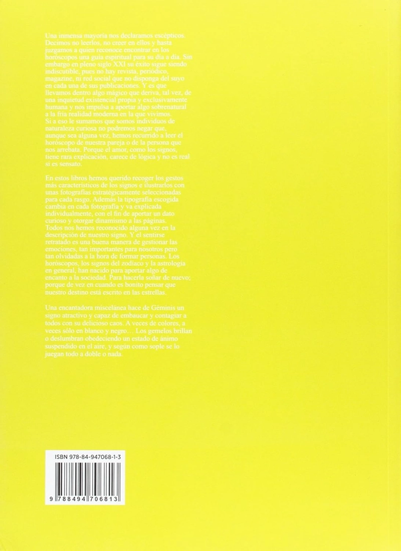 LIBRO ZODIACO - GÉMINIS. 60 LEMAS DE GÉMINIS EN DIFERENTES TIPOGRAFÍAS - CARLA GARRAUS - 2