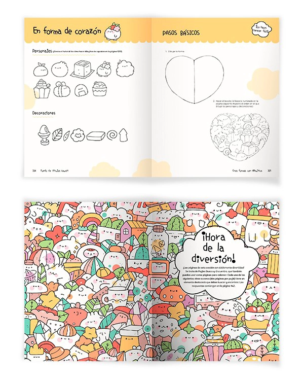 LIBRO MINI KAWAII - MUNDO DE DIBUJOS KAWAII - ZAINAB KHAN - 3