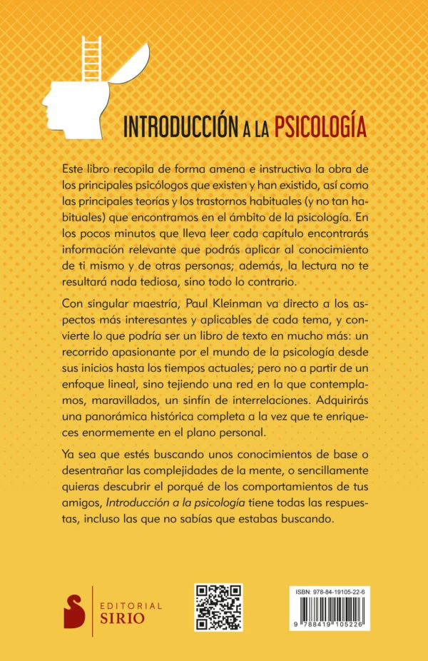 LIBRO INTRODUCCION A LA PSICOLOGIA - PAUL KLEINMAN - 6