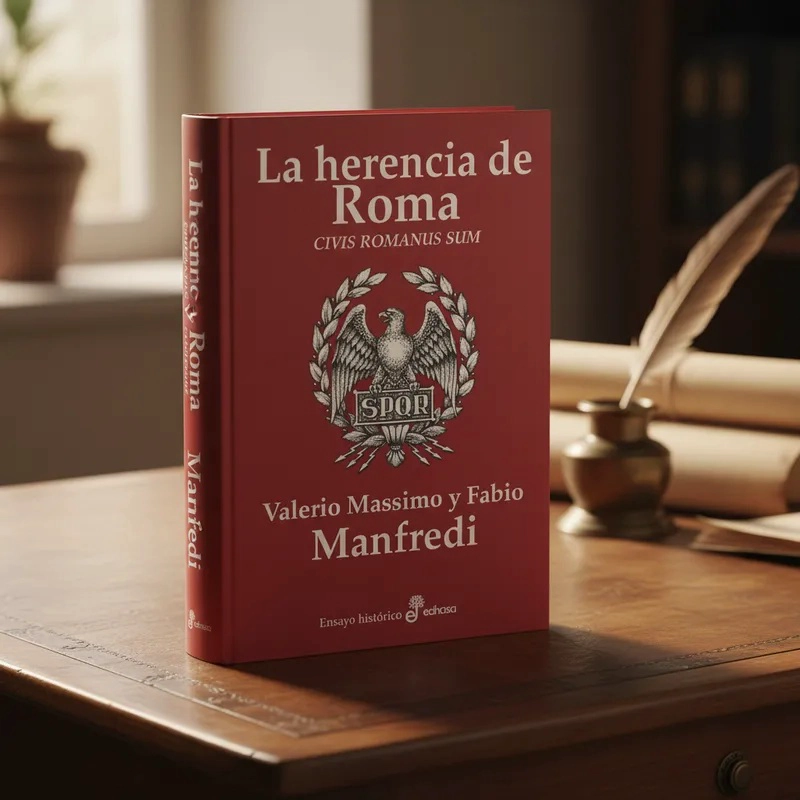 LIBRO LA HERENCIA DE ROMA FABIO MANFREDI - 2