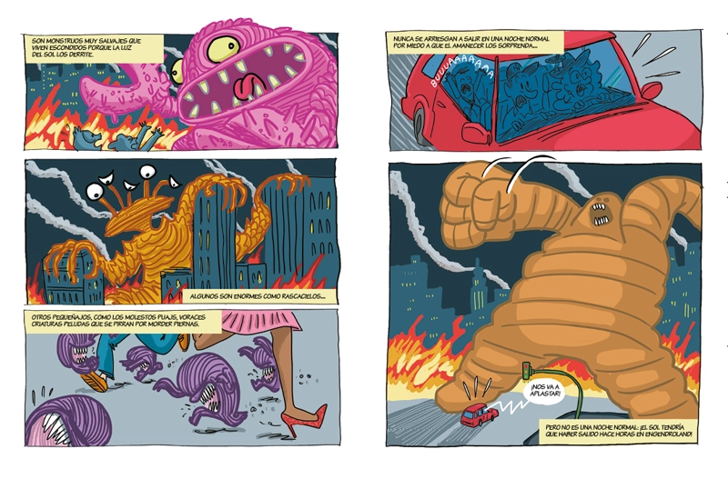 LIBRO OLIVIA WOLF. LA NOCHE DE LOS MONSTRUOS GIGANTES - JOSE FRAGOSO - 4