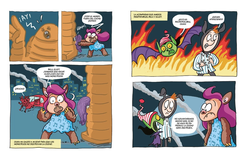 LIBRO OLIVIA WOLF. LA NOCHE DE LOS MONSTRUOS GIGANTES - JOSE FRAGOSO - 5
