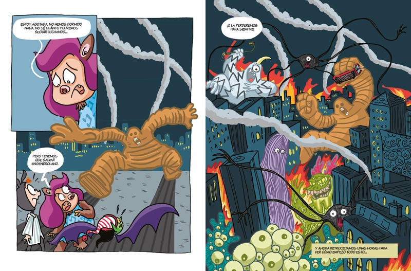LIBRO OLIVIA WOLF. LA NOCHE DE LOS MONSTRUOS GIGANTES - JOSE FRAGOSO - 6