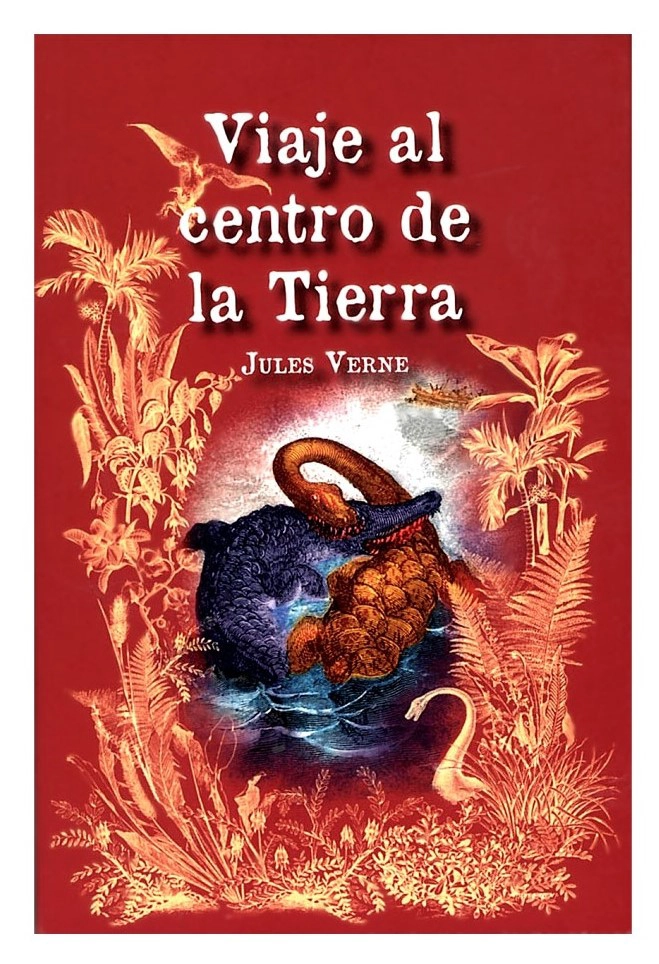 LIBRO VIAJE AL CENTRO DE LA TIERRA JULIO VERNE - 1
