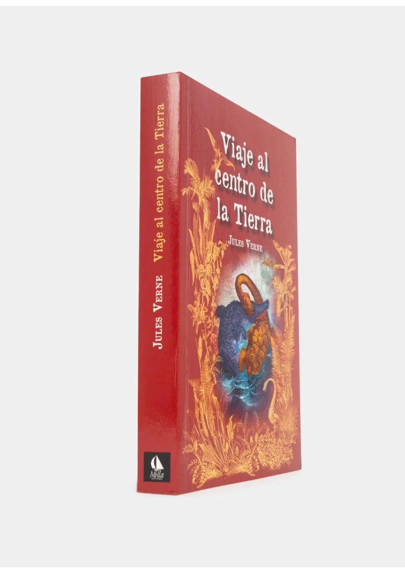 LIBRO VIAJE AL CENTRO DE LA TIERRA JULIO VERNE - 2