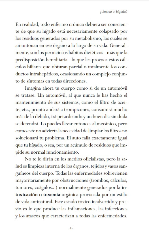 LIBRO GUIA PARA LIMPIAR EL HIGADO, LA VESICULA Y LOS RIÑONES - CARLOS DE VILANOVA - 4