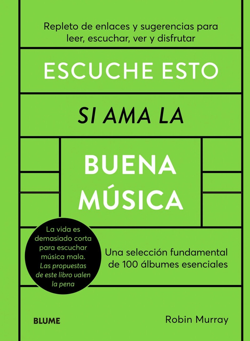LIBRO ESCUCHE ESTO SI AMA LA BUENA MUSICA - MURRAY, ROBIN - 1