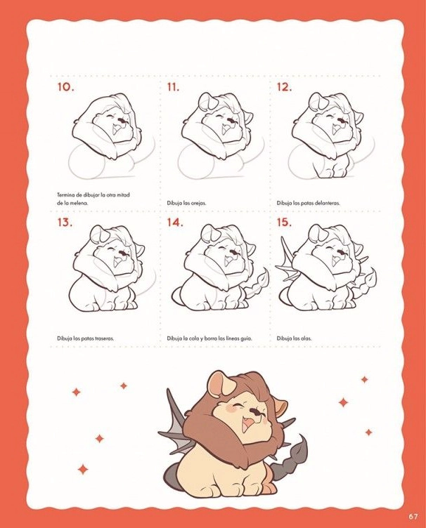 LIBRO DIBUJAR ANIMALES MITICOS Y SERES MAGICOS CHIBI - PHOEBE IM - 3