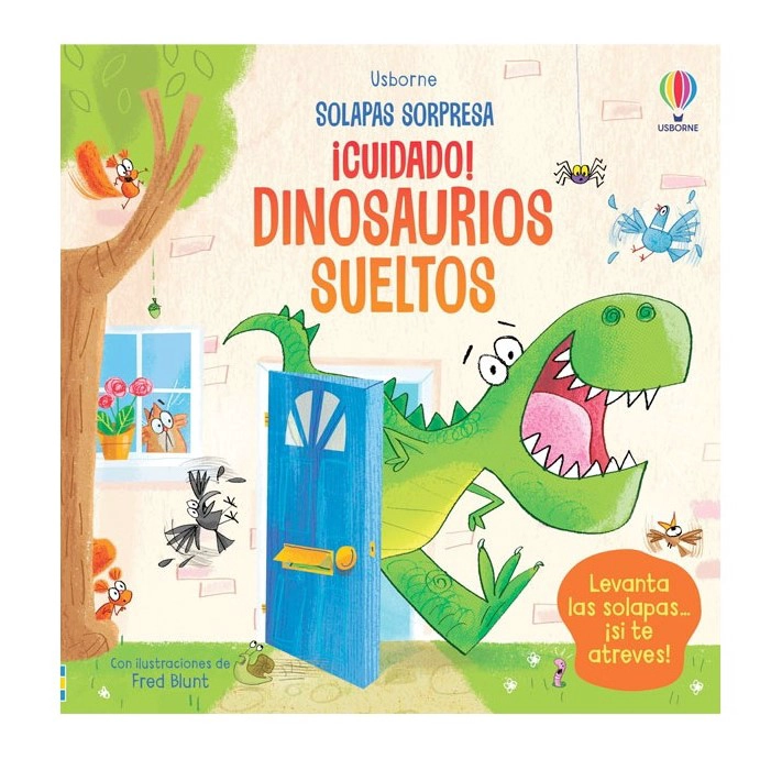 SOLAPAS SORPRESAS - ¡CUIDADO! DINOSAURIOS SUELTOS - 1