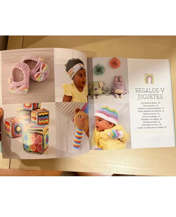 LIBRO GANCHILLO HIPPIE CHIC PARA BEBES - DEDRI UYS - 2