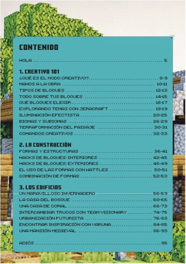 LIBRO MINECRAFT. MANUAL CREATIVO - MOJANG AB - 2