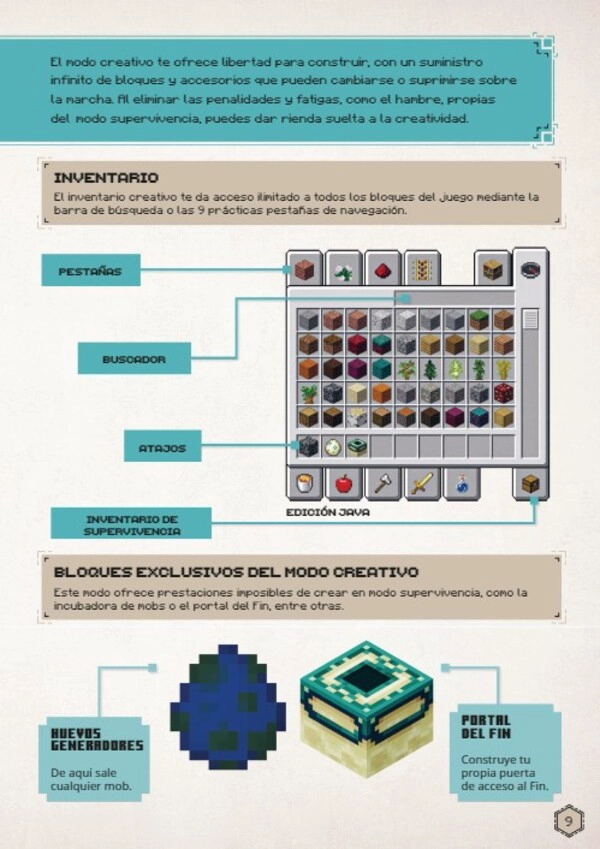 LIBRO MINECRAFT. MANUAL CREATIVO - MOJANG AB - 5