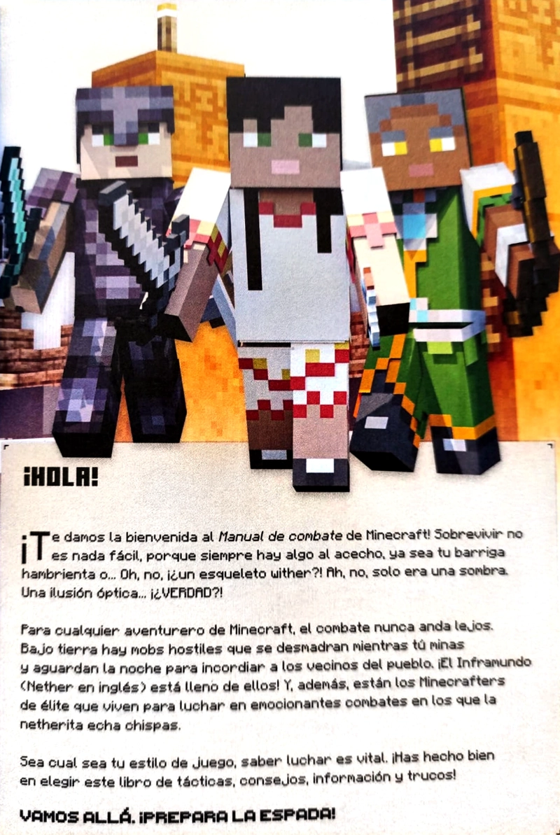 LIBRO MINECRAFT. MANUAL DE COMBATE - MOJANG AB - 3