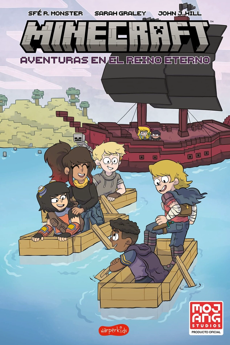 LIBRO MINECRAFT OFICIAL. AVENTURAS EN EL REINO ETERNO - SFE R. MONSTER - 1