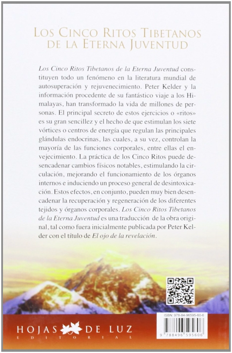 LIBRO CINCO RITOS TIBETANOS DE LA ETERNA JUVENTUD - PETER KELDER - 5