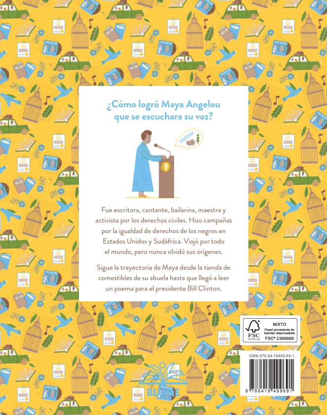 LIBRO PEQUEÑOS RELATOS DE GRANDES HIST - MAYA ANGELOU - DANIELLE JAWANDO - 5