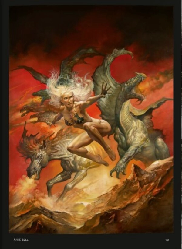 LIBRO MASTERPIECES OF FANTASY ART. 40TH ED. - TASCHEN - DIAN HANSON - 3