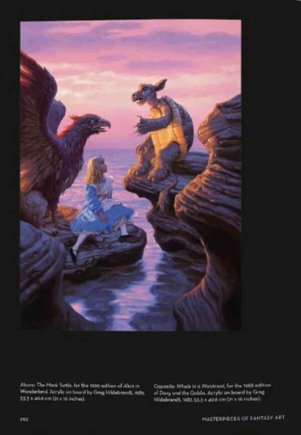 LIBRO MASTERPIECES OF FANTASY ART. 40TH ED. - TASCHEN - DIAN HANSON - 6