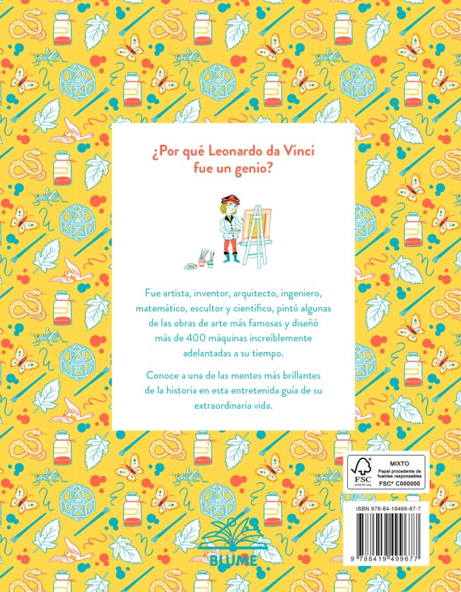 LIBRO PEQUEÑOS RELATOS DE GRANDES HIST - LEONARDO DA VINCI - ISABEL THOMAS - 5