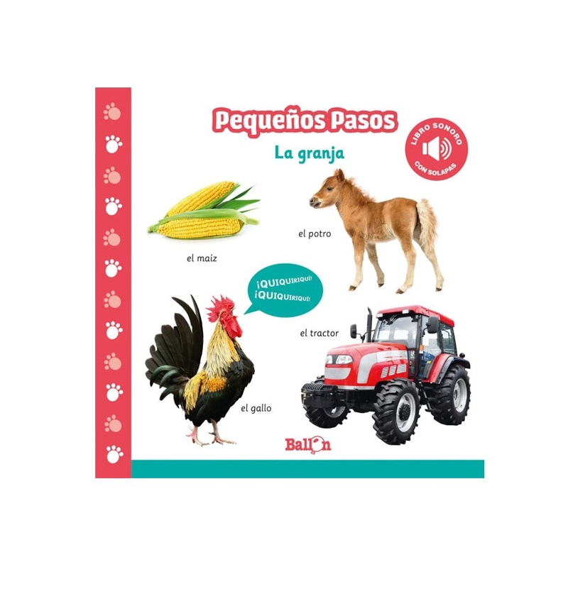 PEQUEÑOS PASOS - LA GRANJA (LIBRO SONORO) - 1